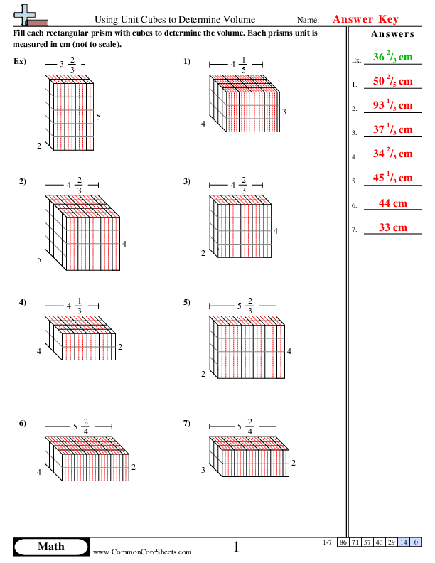  - using-cubes-to-find-volume-fractional-sides worksheet