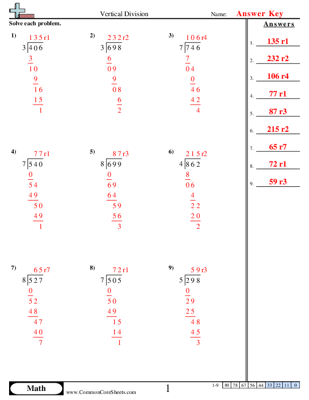  - mixed-division worksheet