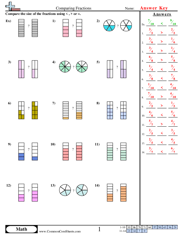  - comparing-fractions worksheet