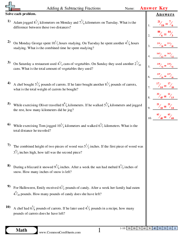  - word-problems-different-denom worksheet